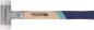 Preview: TECWERK Schonhammer L.420mm Kopf-D.60mm Hickory rückschlagfrei hart Nyl.weiß